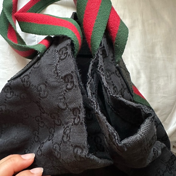 Large Vintage Gucci Shopper Tote - Picture 4 of 7